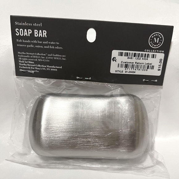 Martha Stewart Kitchen Martha Stewart Stainless Steel Soap Bar Poshmark